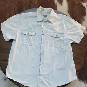 Short-Sleeve Button-Up Men's Shirt